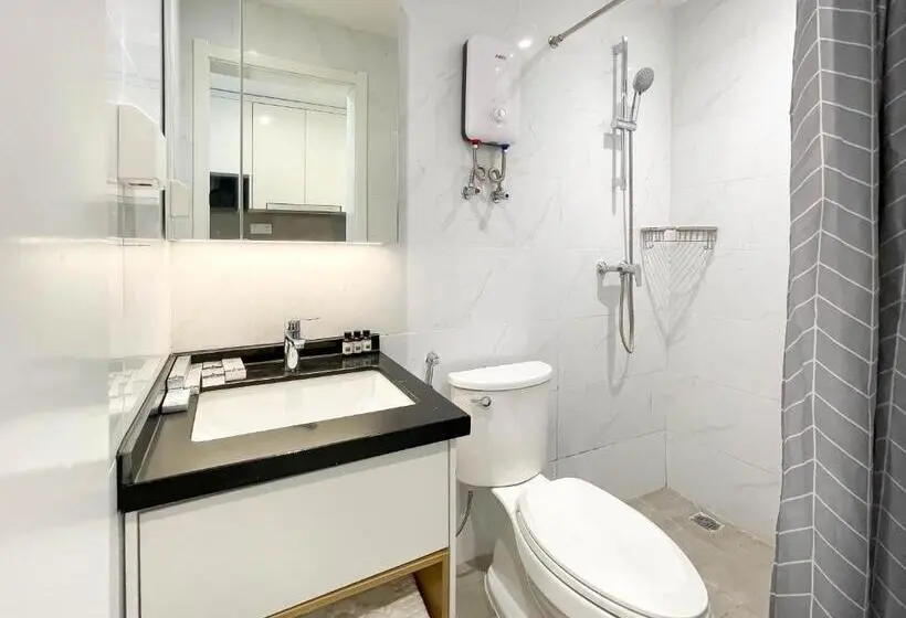 Superior-huoneisto 1 Makuuhuone, Phnom Penh Huan Yu Center Hotel & Residence 金边寰宇中心酒店公寓
