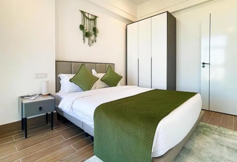 Huoneisto 2 Makuuhuonetta, Phnom Penh Huan Yu Center Hotel & Residence 金边寰宇中心酒店公寓