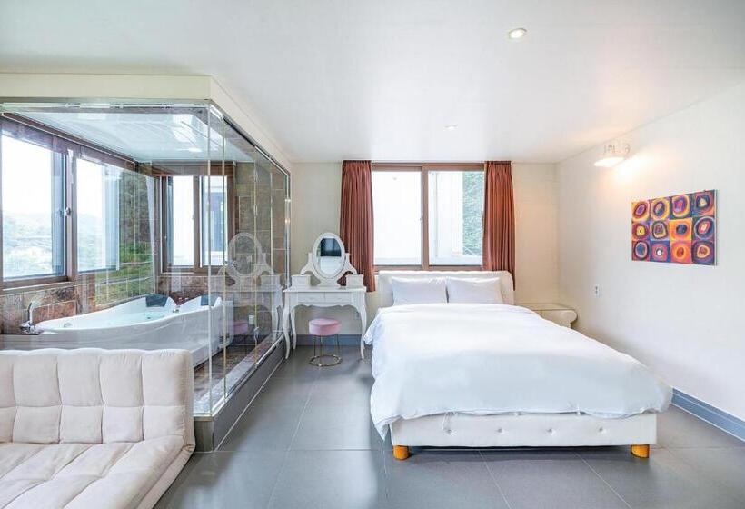Номер Deluxe, Die Pause Pool Villa Pension