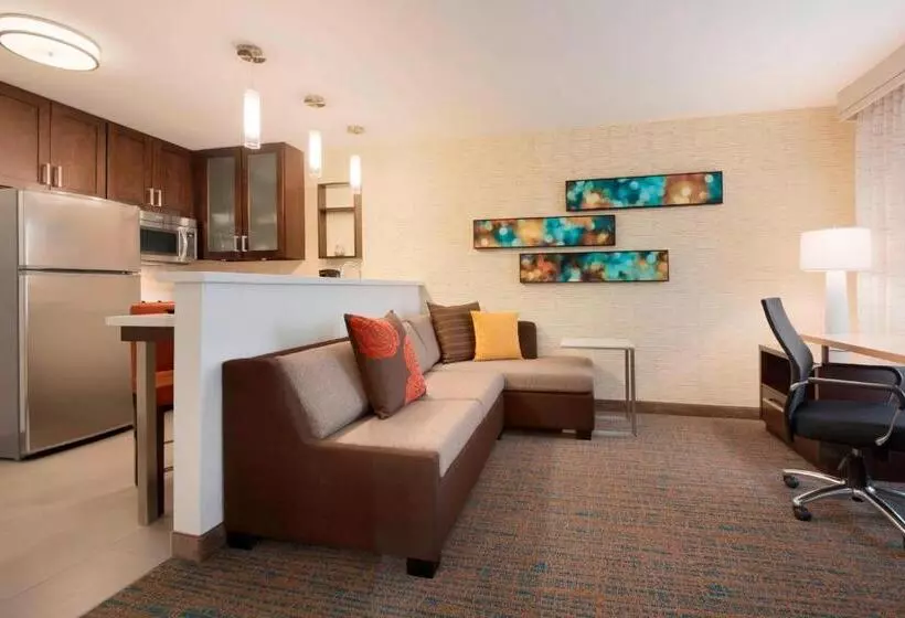 キングサイドベッドのスタンダードワンルーム, Residence Inn San Angelo
