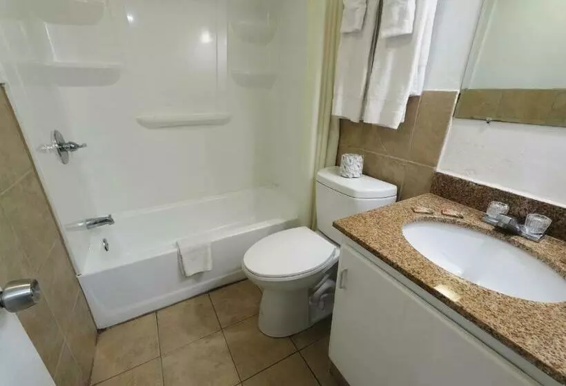 キングサイズベッドのスタンダードルーム, White Marlin Inn  Virginia Beach