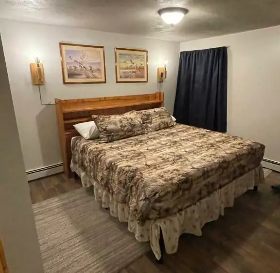キングサイズベッドのスタンダードルーム, Rio Grande Motel
