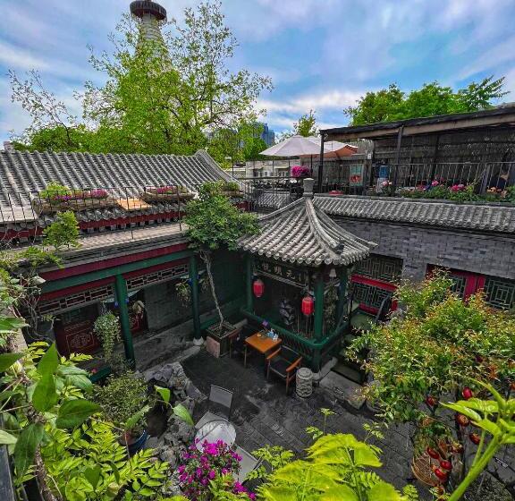 Quarto Superior Interior, 北京悦明元星空白塔景观四合院民宿