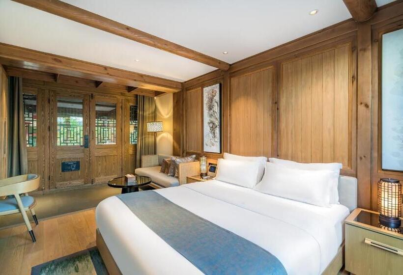 Quarto deluxe, 北京悦明元星空白塔景观四合院民宿