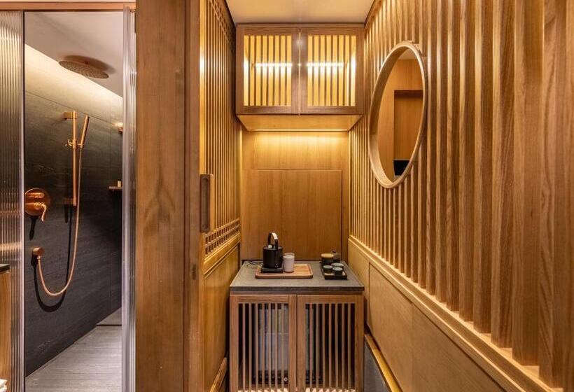 Quarto standard, 北京悦明元星空白塔景观四合院民宿