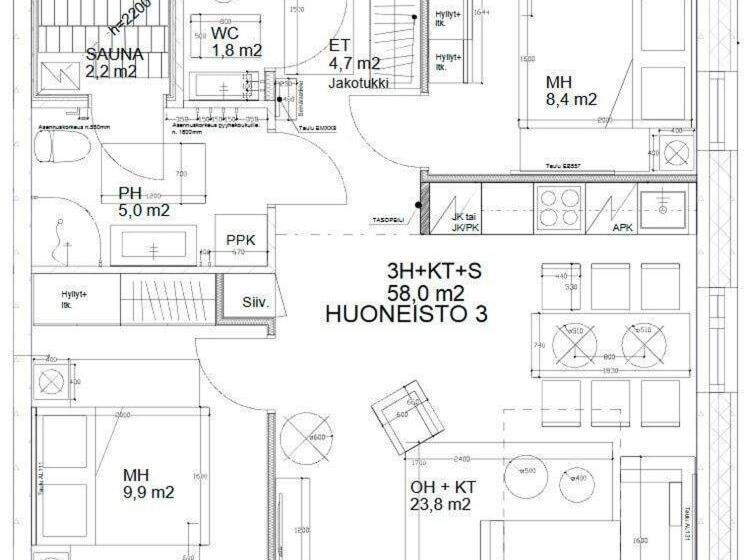1 Bedroom Apartment Lake View, Vuokatti Booking Suites