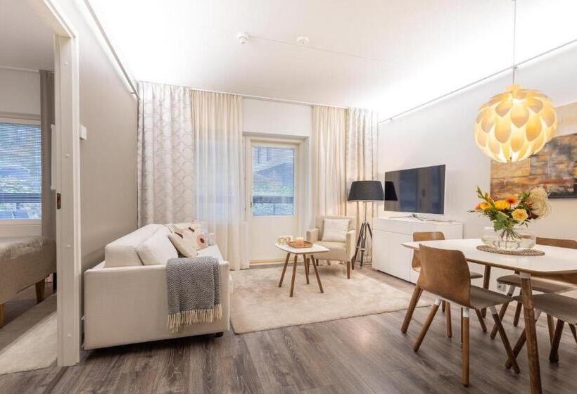 דירה בת חדר שינה 1 עם נוף, Vuokatti Booking Suites