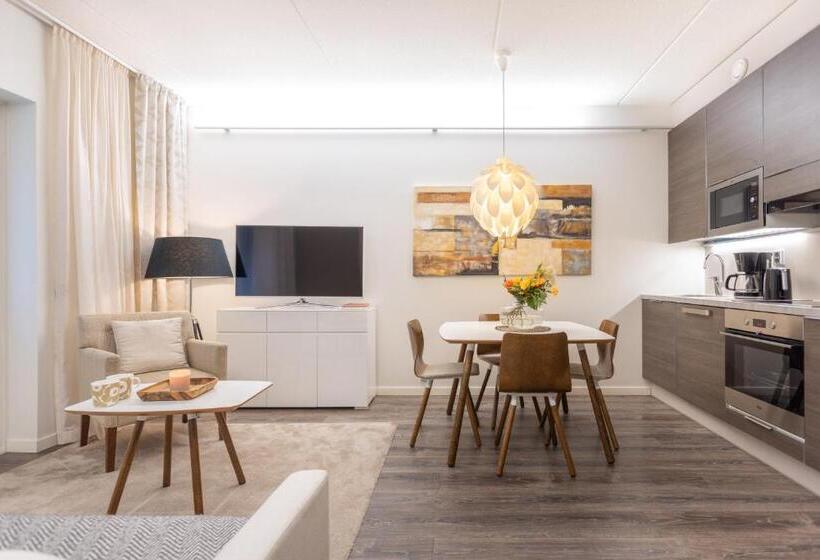 דירה בת חדר שינה 1 עם נוף, Vuokatti Booking Suites