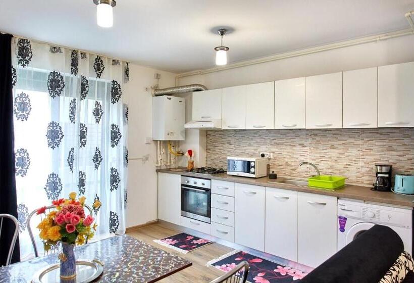 带1个卧室的带阳台的公寓, Apartament Mystic Promenada