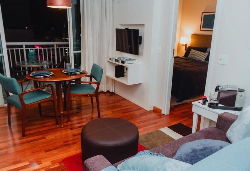 آپارتمان لوکس 1 خوابه, Estanconfor   Master Deluxe   Av Paulista   By Luxxor