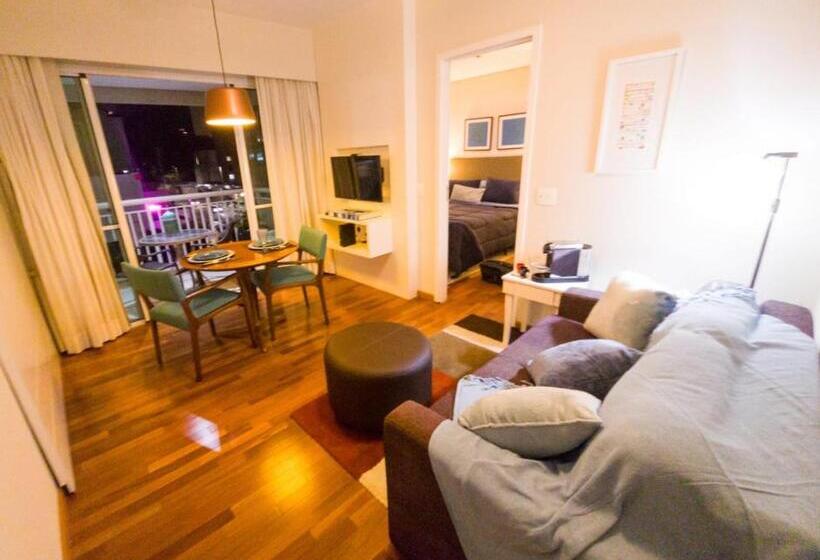 آپارتمان لوکس 1 خوابه, Estanconfor   Master Deluxe   Av Paulista   By Luxxor