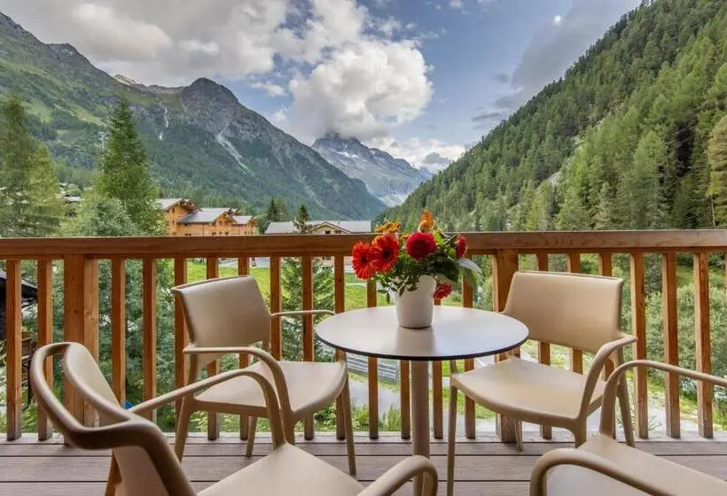 バルコニー付き1ベッドルームアパートメント, Swisspeak Resorts Zinal