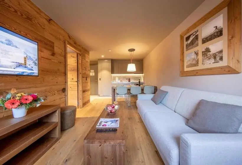 1ベッドルームのデラックスアパートメント, Swisspeak Resorts Zinal