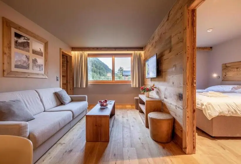 1ベッドルームのデラックスアパートメント, Swisspeak Resorts Zinal