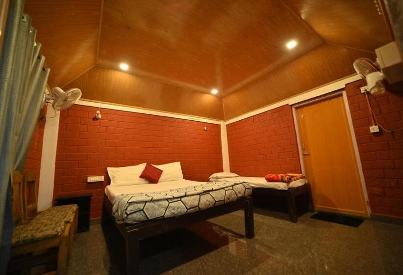 1 Sovrums Villa Trädgårdsutsikt, Coorg Homestay Resort