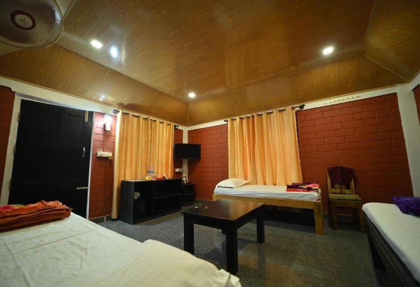 1 Sovrums Villa Trädgårdsutsikt, Coorg Homestay Resort