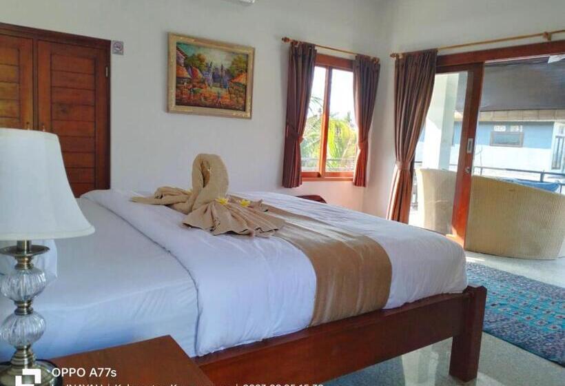 디럭스 룸 바다 전망, Pondok Wisata Balty Bali