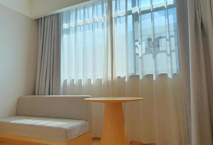 غرفة ديلوكس, Dingwang Hotel   Guangzhou High Speed Rail South Railway Station Chencun Metro Station