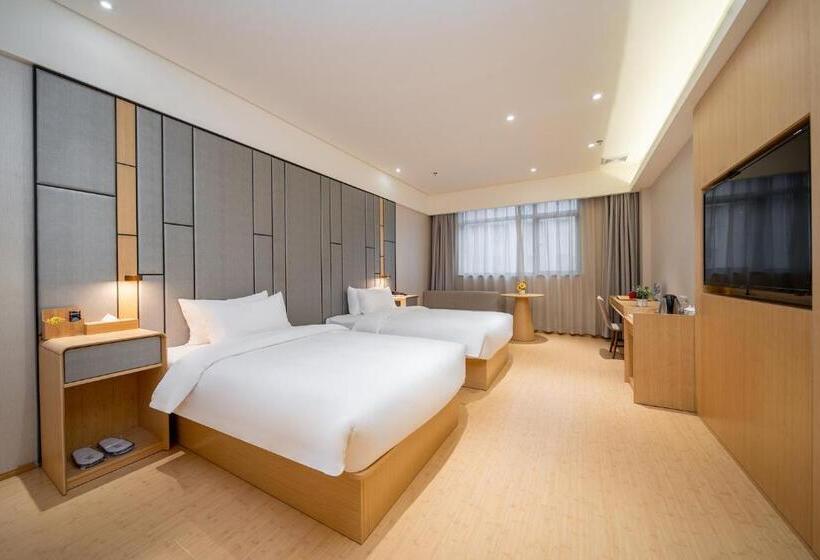 غرفة ديلوكس, Dingwang Hotel   Guangzhou High Speed Rail South Railway Station Chencun Metro Station