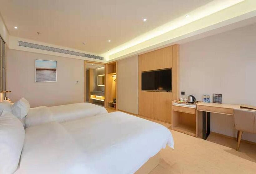 غرفة ديلوكس, Dingwang Hotel   Guangzhou High Speed Rail South Railway Station Chencun Metro Station