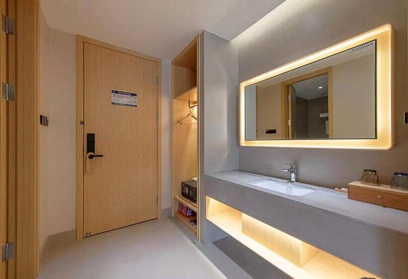 غرفة سوبيريور, Dingwang Hotel   Guangzhou High Speed Rail South Railway Station Chencun Metro Station