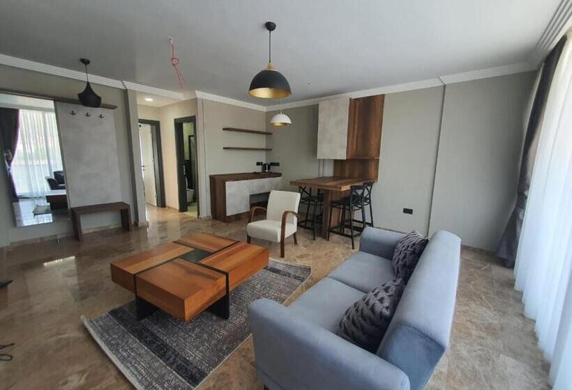 Апартаменты 1 Спальня, Chic Flat W Pool 5 Min To Beach In Kyrenia