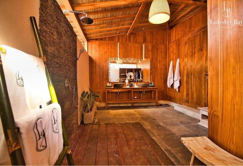 וילה עם חדר שינה אחד ובריכת שחיה, Lobster Bay Lombok