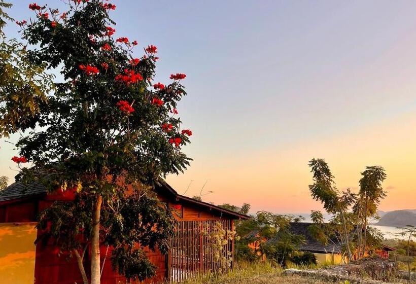 וילה עם חדר שינה אחד ובריכת שחיה, Lobster Bay Lombok