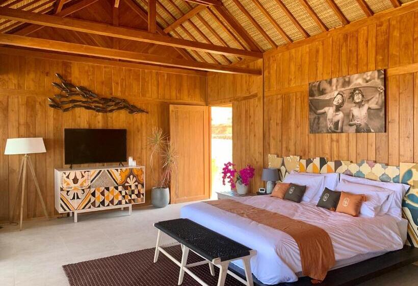 וילה עם חדר שינה אחד ובריכת שחיה, Lobster Bay Lombok