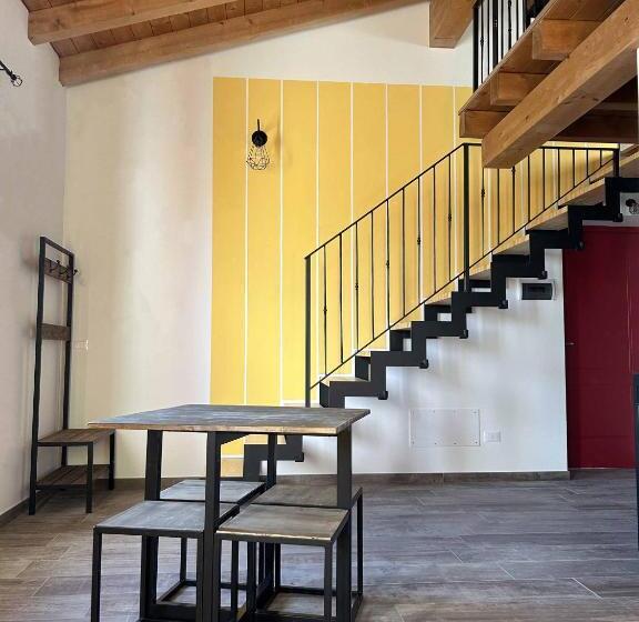 Апартаменты Дюплекс 1 Спальня, La Volpe Rossa Rooms And Apartments