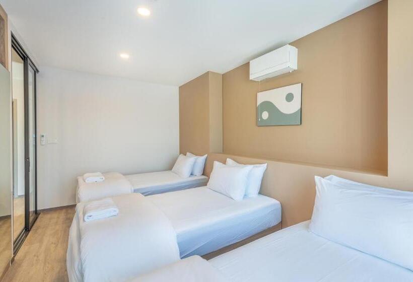 חדר סטנדרט לשלושה, Salaya One Hotel & Service Apartment