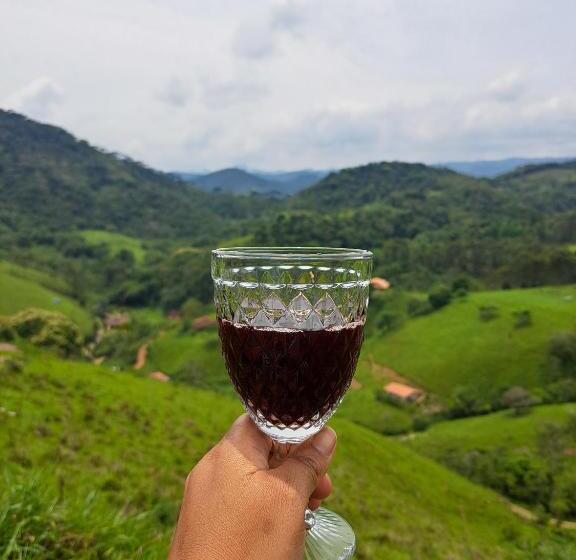 スーペリアースイート, Embahu Suítes   Vista Para Pedra Do Baú E Banheira De Imersão