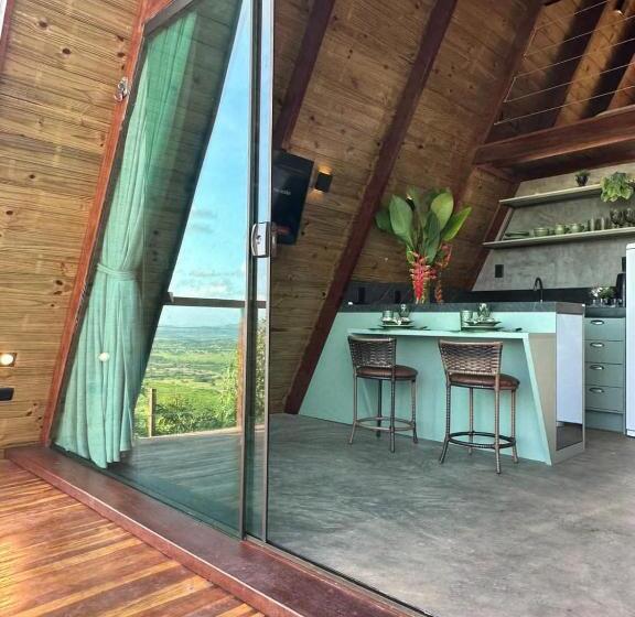 חדר משפחתי, Chalés Mirante Da Serra Pb