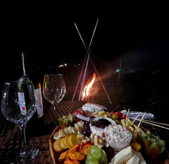 חדר משפחתי, Chalés Mirante Da Serra Pb