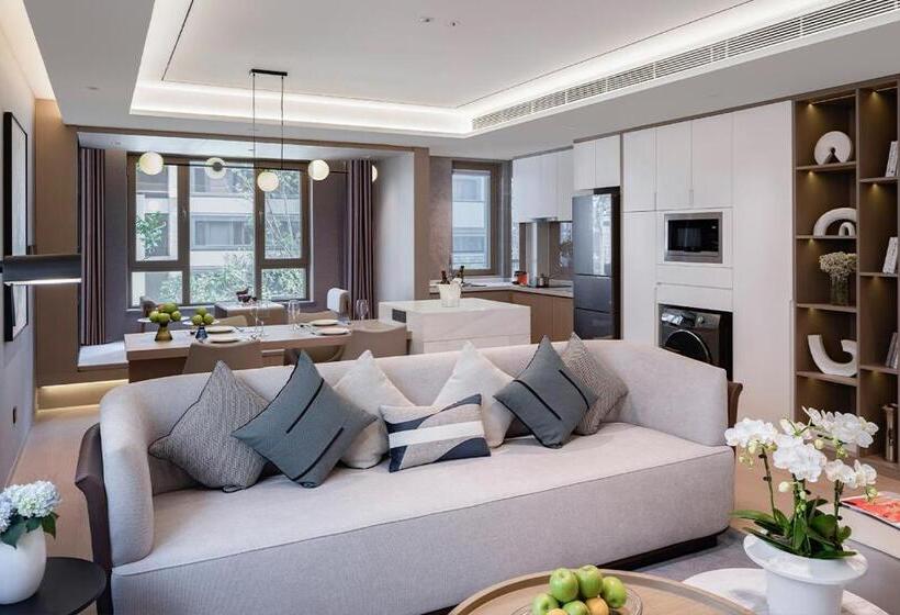 דירת חדר דלוקס, Fraser Residence Tianjin