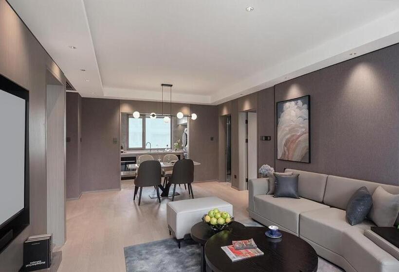 דירת אקזקיוטיב 2 חדרים, Fraser Residence Tianjin