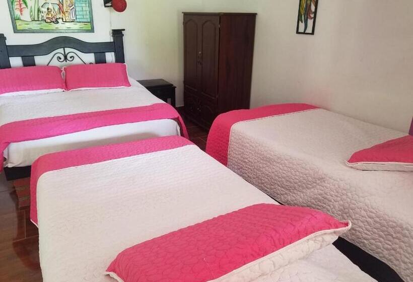 اتاق استاندارد چهار تخته, Finca Villa Yuliana