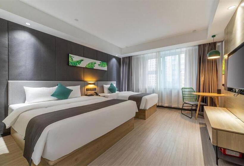 غرفة عائلية, Thank Inn Plus Taizhou Jingyan District Yamei