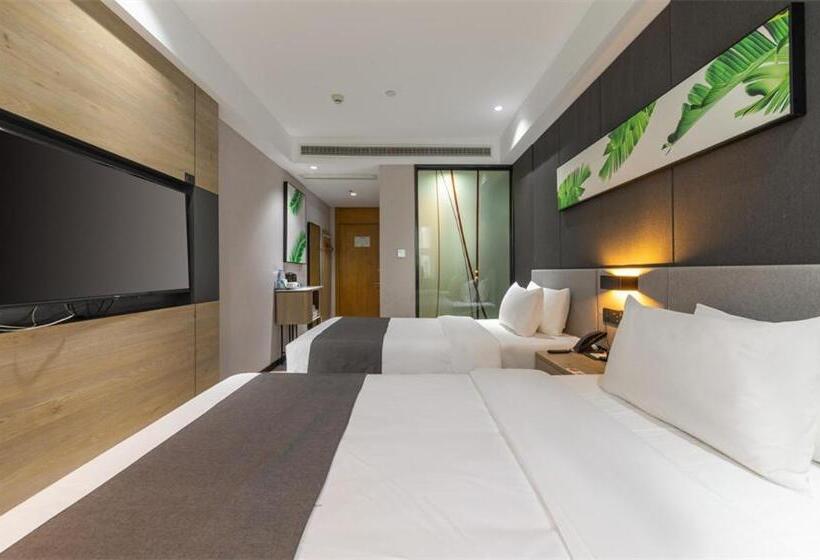 غرفة بريميوم, Thank Inn Plus Taizhou Jingyan District Yamei