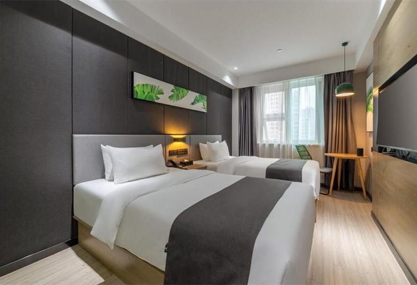 غرفة بريميوم, Thank Inn Plus Taizhou Jingyan District Yamei