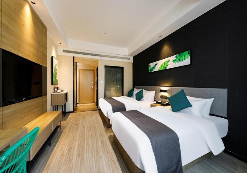 Семейный Номер Deluxe, Thank Inn Shangqiu Xiayi Chuangye Road