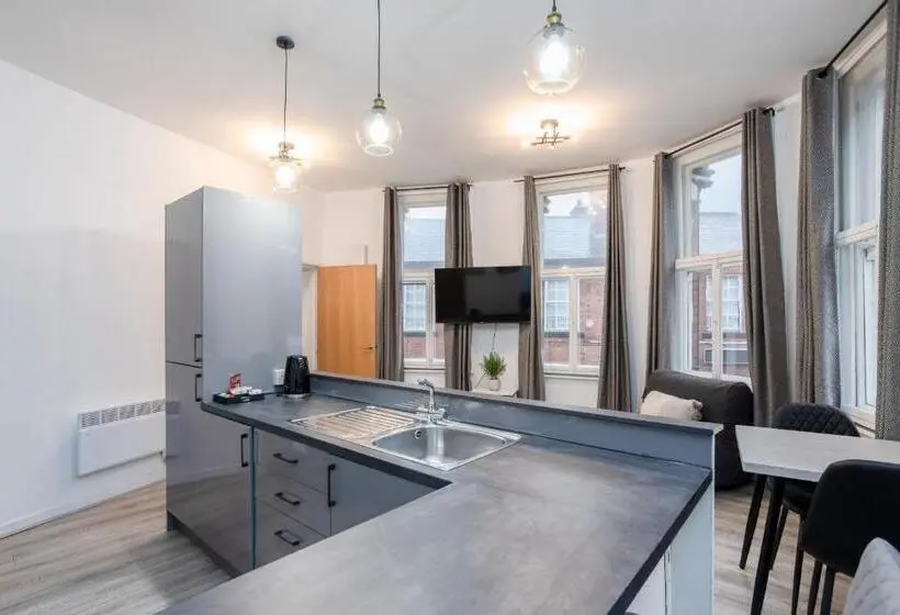 آپارتمان 2 خوابه, Oxford Row Apartments, Leeds City Centre