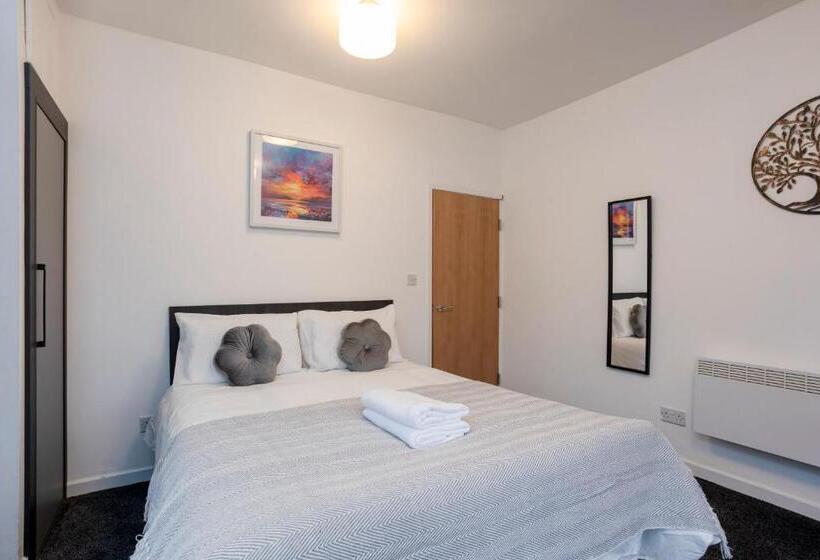 Апартаменты 2 Спальни, Oxford Row Apartments, Leeds City Centre