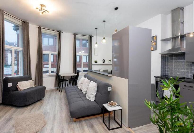 Апартаменты 2 Спальни, Oxford Row Apartments, Leeds City Centre