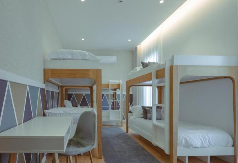 سرير فى غرفة مشتركه, Pedra De Sal   Hostel & Suites