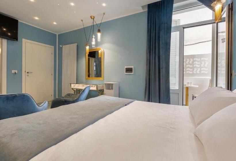 חדר סטנדרט עם ג'קוזי, Palazzo Stapane Suite Acquamarina By Barbarhouse