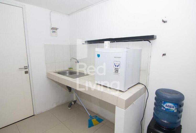 디럭스 스튜디오, Redliving Apartemen Grand Sentraland At Properti Tower Pink