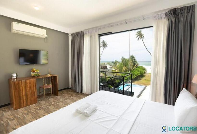 豪华海景房带阳台, Endlessblue Resort Kalametiya