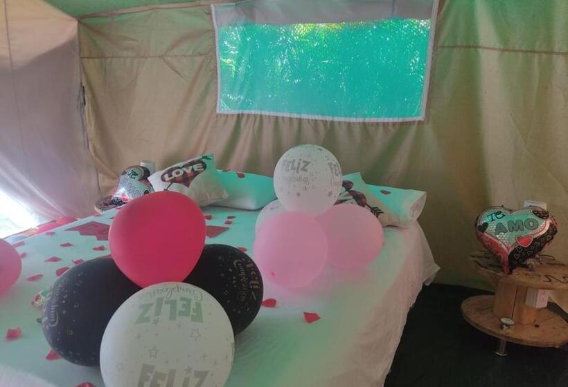 디럭스 룸, Hostel Glamping Mistiko Safari   Carmen De Apicala