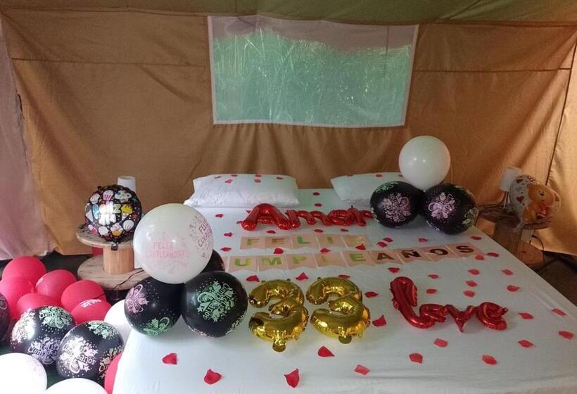 디럭스 룸, Hostel Glamping Mistiko Safari   Carmen De Apicala